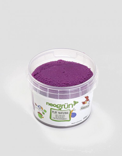 NEOGRÜN Certyfikowana ekologiczna plastelina kubek fioletowa