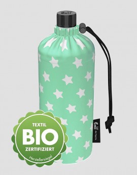EMIL Ekologiczna butelka miętowa w gwiazdy 300 ml