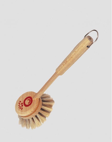 REDECKER Drewniana szczotka do mycia naczyń z włosia końskiego dla dziecka