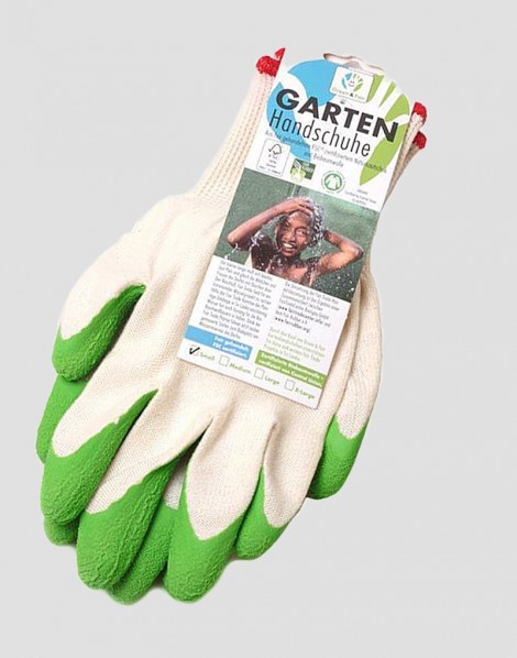 GREEN & FAIR Ekologiczne rękawice ogrodnicze XS 1 para