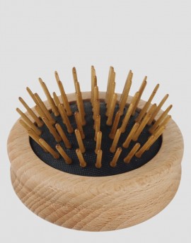 REDECKER Drewniana szczotka do włosów składana