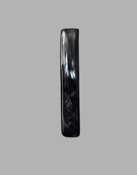 HORNVAREFABRIKKEN Rogowa spinka do włosów prostokątna 6 cm B