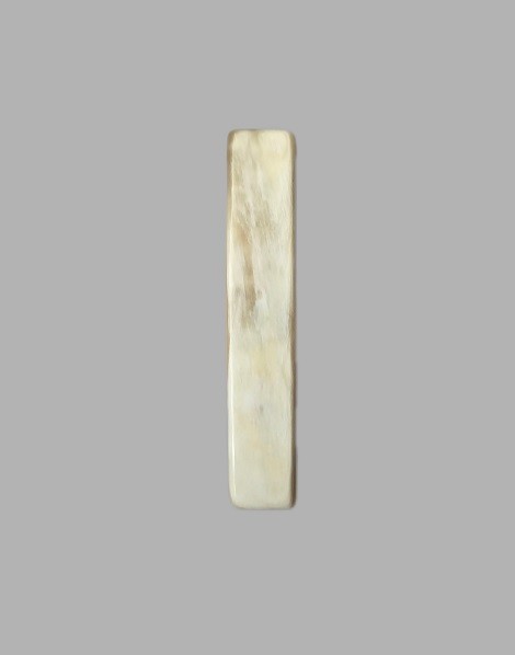HORNVAREFABRIKKEN Rogowa spinka do włosów prostokątna 6 cm C