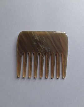 HORNVAREFABRIKKEN Rogowy grzebień do włosów kwadratowy A