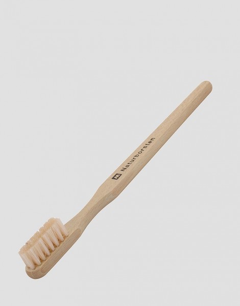 REDECKER Drewniana szczoteczka do mycia zębów dla dorosłego naturalna