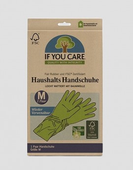 IF YOU CARE Ekologiczne rękawice M 1 para
