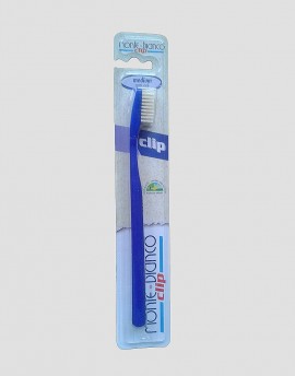 MONTE-BIANCO Szczoteczka do mycia zębów LESS WASTE dla dorosłego twarda natura niebieska