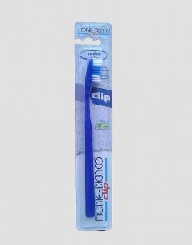 MONTE-BIANCO Szczoteczka do mycia zębów LESS WASTE dla dorosłego twarda nylon niebieska